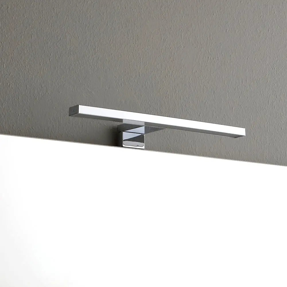 Meuble de salle de bain suspendu 90 cm avec tiroirs et vasque à gauche